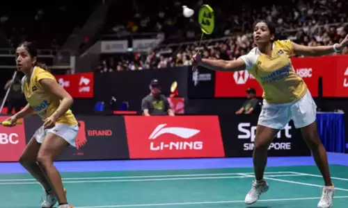 ஆஸ்திரேலிய ஓபன் பேட்மிண்டன்: ஜாலி, காயத்ரி கோபிசந்த் ஜோடி முதல் சுற்றில் தோல்வி