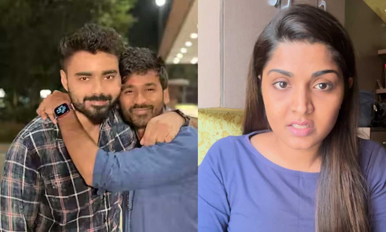 தனுஷ் மேனேஜர் அட்ஜஸ்ட்மெண்ட் செய்ய சொன்னாரா? - மான்யா ஆனந்த் வீடியோ வெளியிட்டு விளக்கம்