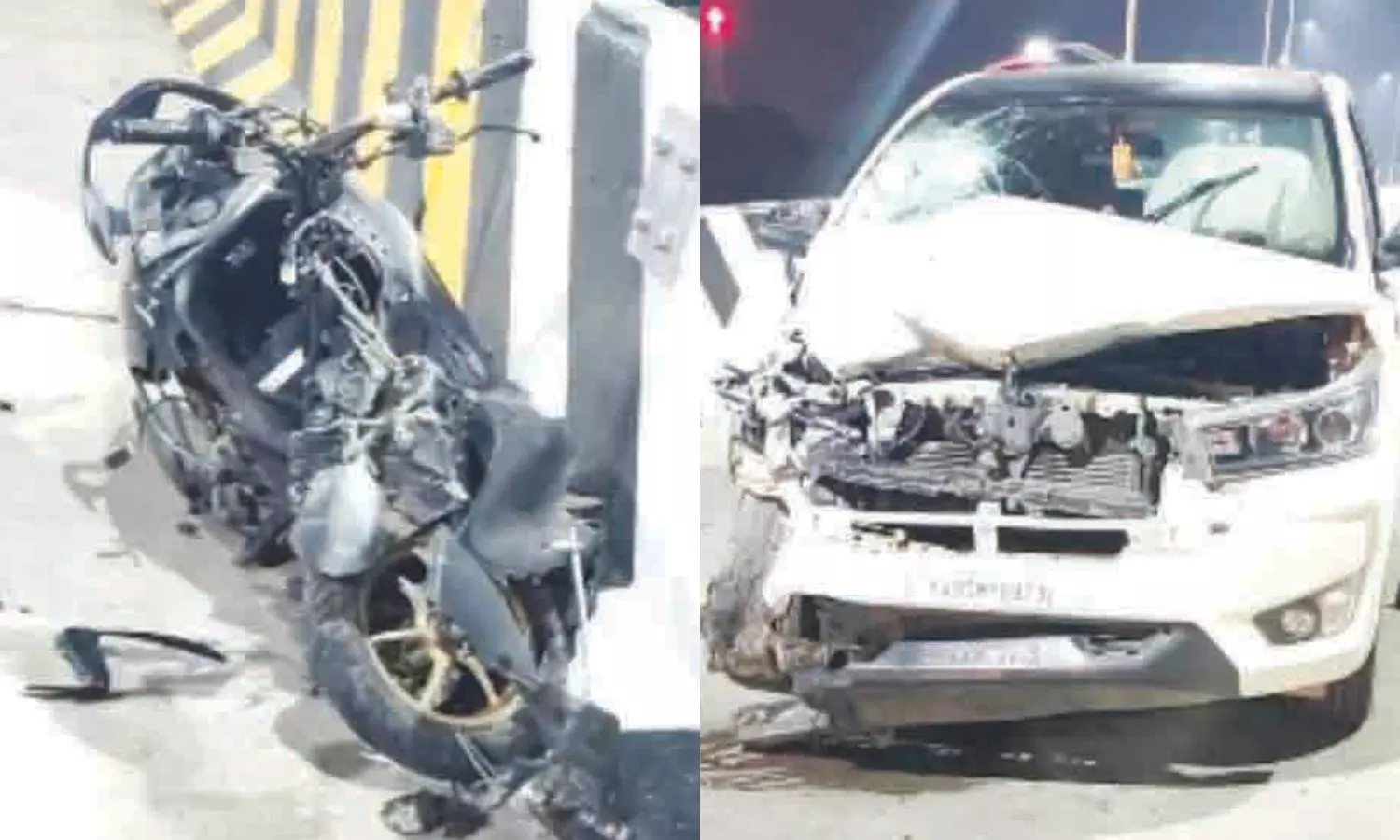 ராணிப்பேட்டை அருகே பைக் - கார் மோதி விபத்து: 3 பேர் உயிரிழப்பு