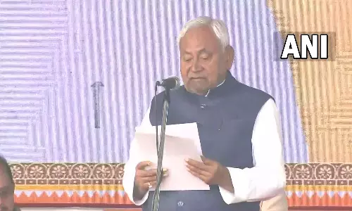 பீகார் முதலமைச்சராக 10-வது முறையாக பதவி ஏற்றார் நிதிஷ்குமார்