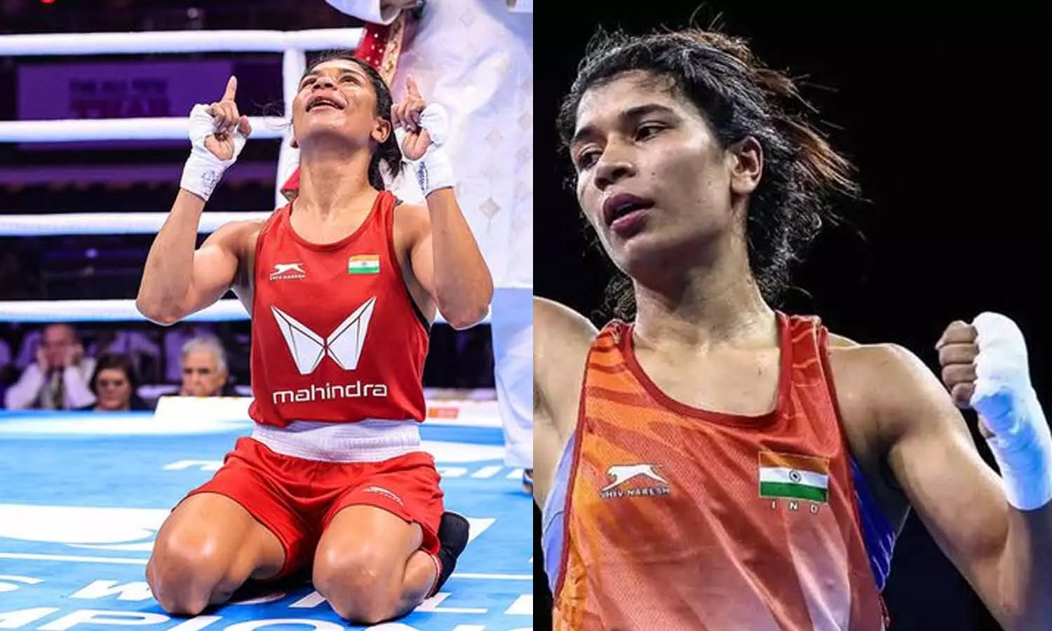 உலகக் கோப்பை குத்துச்சண்டை: தங்கம் பதக்கம் வென்ற இந்திய வீராங்கனை நிகாத் ஜரீன் உலகக் கோப்பை குத்துச்சண்டை: தங்கம் பதக்கம் வென்ற இந்திய வீராங்கனை நிகாத் ஜரீன்