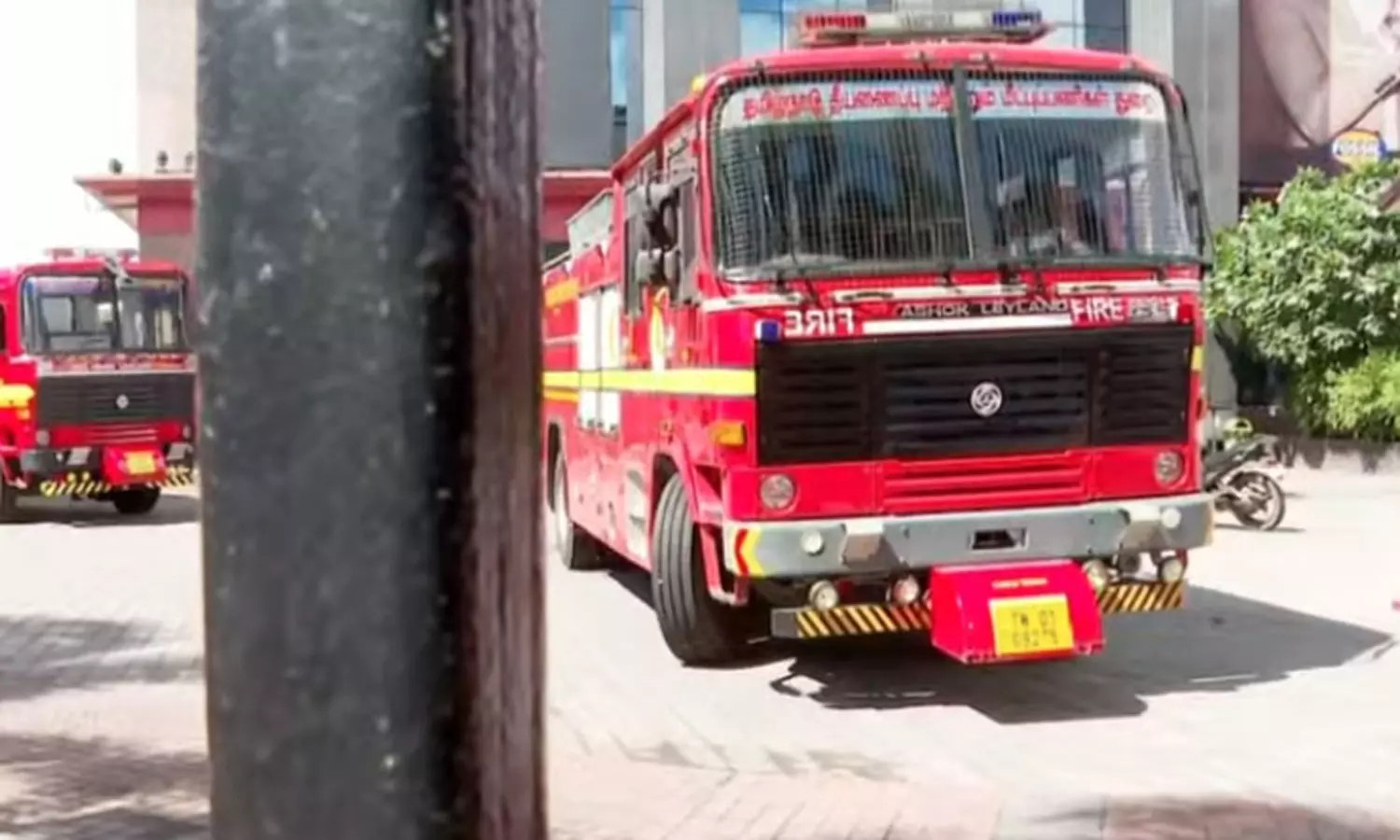 ராயப்பேட்டையில் உள்ள எக்ஸ்பிரஸ் அவென்யூ மாலில் தீ விபத்து