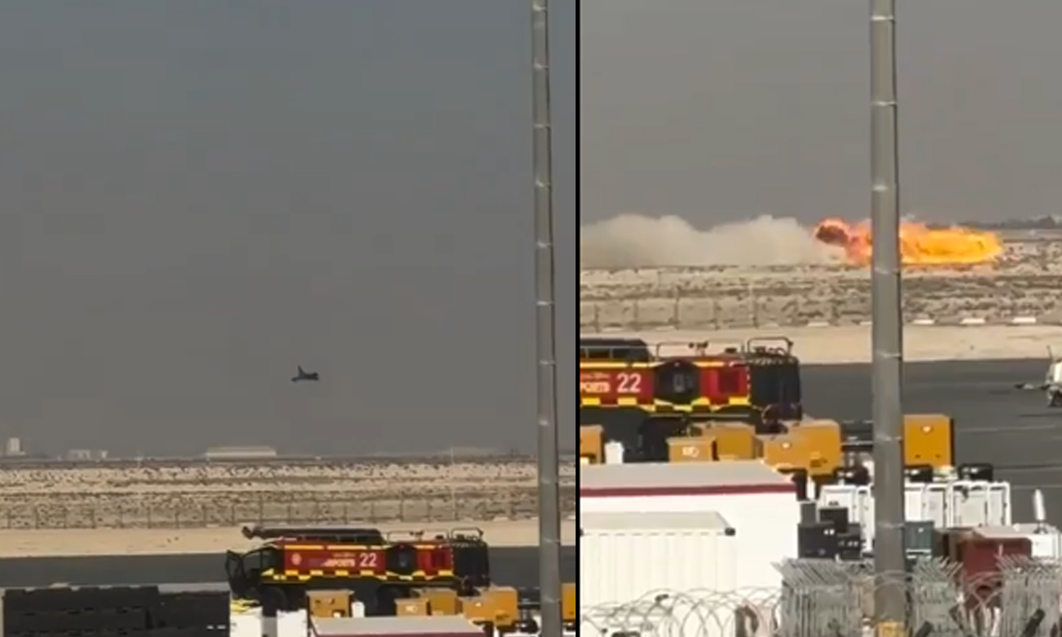 துபாய் விமான கண்காட்சி: இந்திய போர் விமானம் 