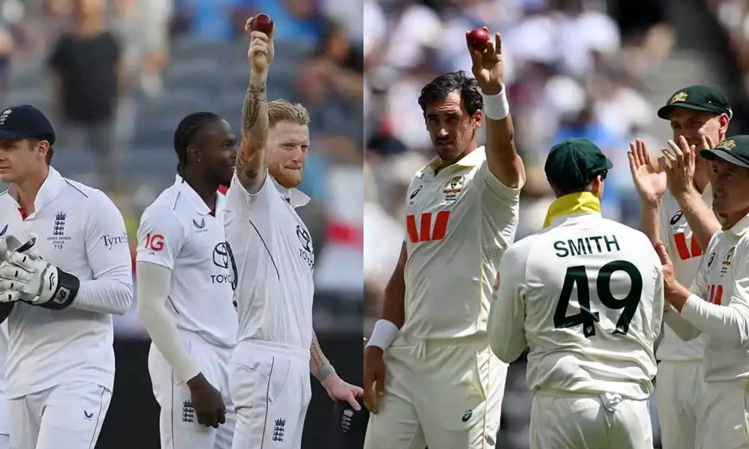 5 விக்கெட்டுகளை வீழ்த்திய ஸ்டோக்ஸ்: முதல்நாள் முடிவில் 9 விக்கெட்டுகளை இழந்த ஆஸ்திரேலியா