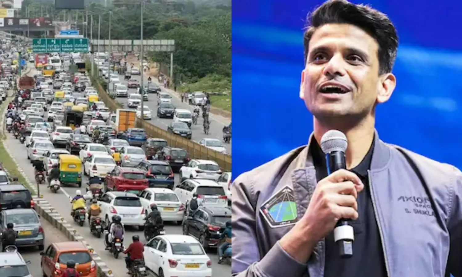 விண்வெளியில் இருந்து வருவதை விட பெங்களூரு போக்குவரத்தில் வருவது கடினம் - சுபான்ஷு சுக்லா கலகல விண்வெளியில் இருந்து வருவதை விட பெங்களூரு போக்குவரத்தில் வருவது கடினம் - சுபான்ஷு சுக்லா கலகல