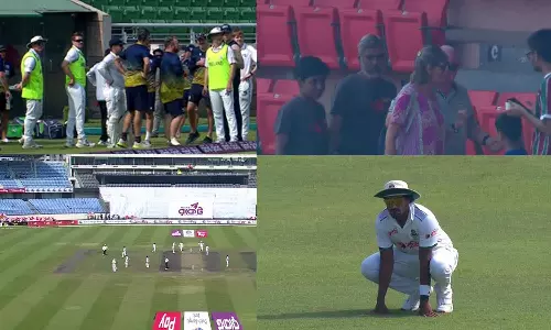 வீடியோ: வங்கதேசம்- அயர்லாந்து டெஸ்ட் போட்டியில் நிலநடுக்கம்- வெளியேறிய ரசிகர்கள்