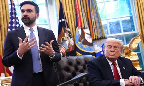 அதிபர் டிரம்ப் உடன் நியூயார்க் மேயர் மம்தானி சந்திப்பு