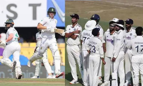 விக்கெட் எடுக்க முடியாமல் இந்தியா திணறல்- SA முதல் நாள் உணவு இடைவேளை வரை 156/2