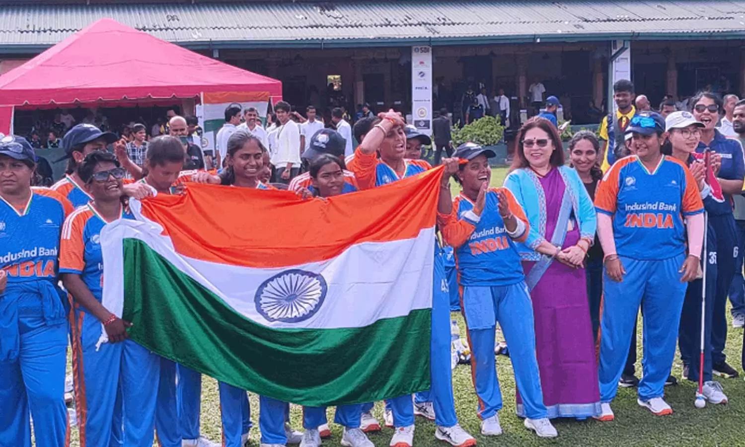 பார்வையற்றோர் டி20 உலக கோப்பை: இந்திய பெண்கள் அணி சாம்பியன் பார்வையற்றோர் டி20 உலக கோப்பை: இந்திய பெண்கள் அணி சாம்பியன்