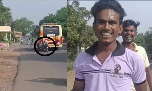 VIDEO: வாகன ஓட்டிகளை விபத்தில் சிக்க வைத்து ரீல்ஸ் எடுத்த 2 இளைஞர்கள் கைது