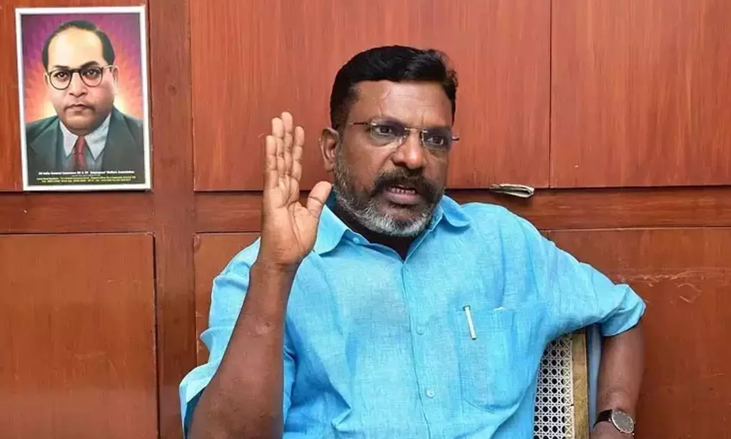 காங்கிரஸ், திராவிட கட்சிகள் இல்லாத இந்தியாவை உருவாக்குவதே பா.ஜ.க.வின் திட்டம்- திருமாவளவன்