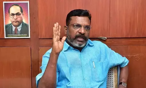 காங்கிரஸ், திராவிட கட்சிகள் இல்லாத இந்தியாவை உருவாக்குவதே பா.ஜ.க.வின் திட்டம்- திருமாவளவன்