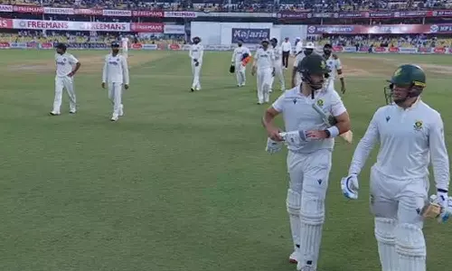 INDvsSA: 3-ம் நாள் ஆட்ட நேர முடிவில் 314 ரன்கள் முன்னிலையில் தென் ஆப்பிரிக்கா