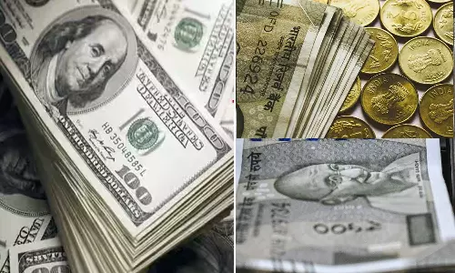 டாலருக்கு இணையாக இந்திய ரூபாயின் மதிப்பு 46 பைசா அதிகரிப்பு