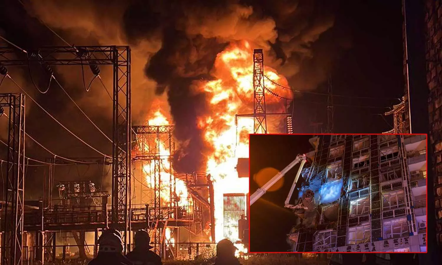 போர் நிறுத்த பேச்சுவர்த்தை நடைபெற்று வரும் நிலையில் உக்ரைன் தலைநகர் மீது ரஷியா தாக்குதல்