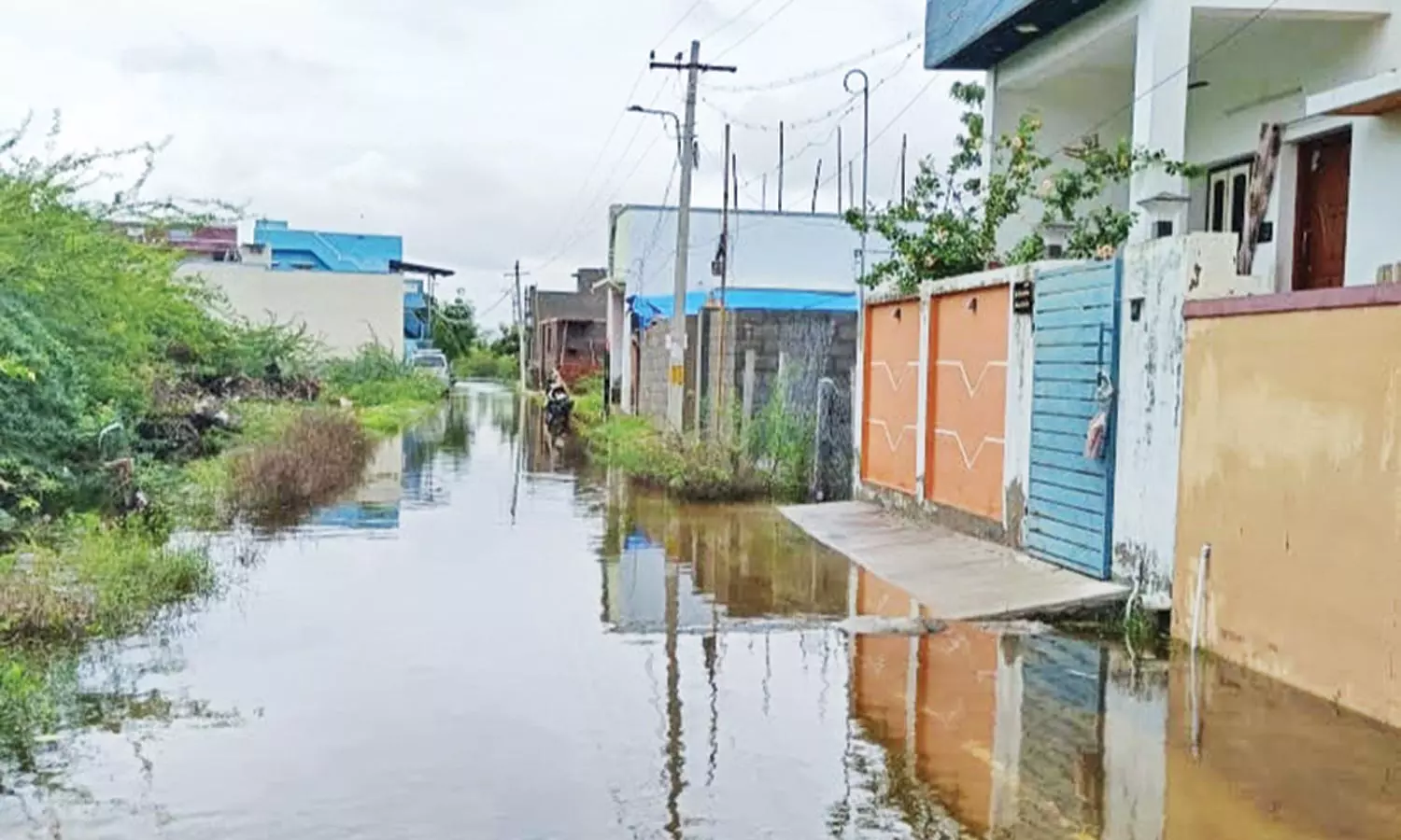 தொடர் மழை காரணமாக காயல்பட்டினத்தில் 500 வீடுகளை சூழ்ந்த வெள்ளம்- பொதுமக்கள் அவதி