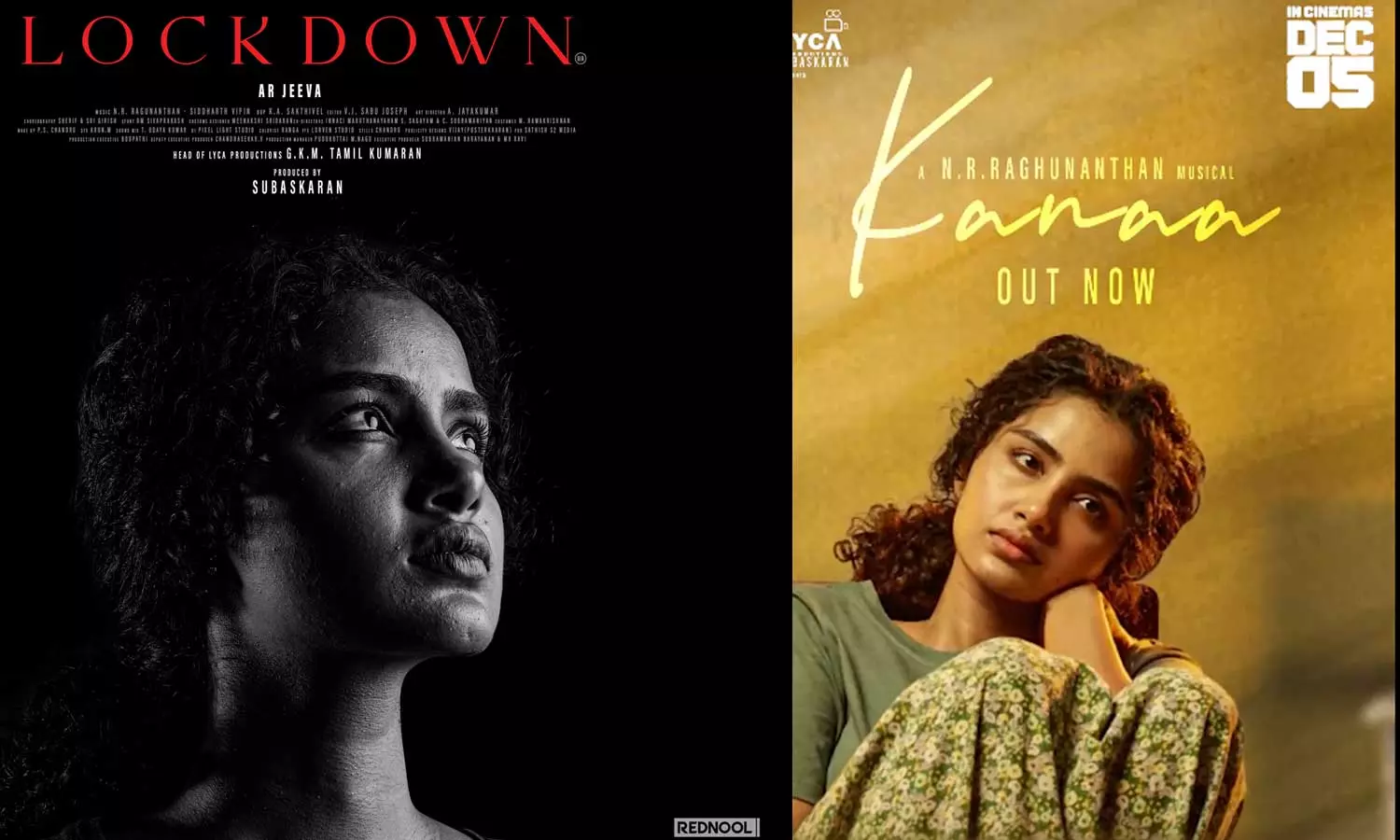 அனுபமா பரமேஷ்வரன் நடித்துள்ள லாக்டவுன் படத்தின் கனா பாடல் வெளியானது