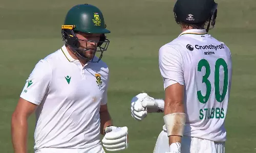 4-வது நாள் உணவு இடைவேளை: 508 ரன்கள் முன்னிலை பெற்று வலுவான நிலையில் தென்ஆப்பிரிக்கா