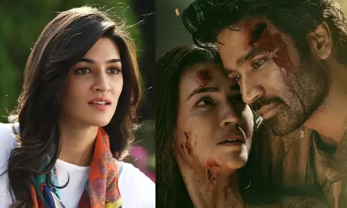 தேரே இஷ்க் மெய்ன் படத்தால் பாதிக்கப்பட்டேன் - கிரித்தி சனோன்