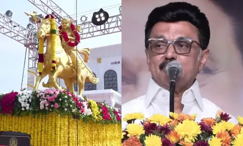 மாவீரன் பொல்லான் சிலையை திறந்து வைத்ததில் பெருமையும் வீரமும் அடைகிறேன் - மு.க.ஸ்டாலின்