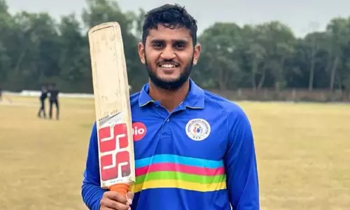 சையத் முஷ்டாக் அலி கோப்பை: 31 பந்தில் சதமடித்த சி.எஸ்.கே. வீரர்