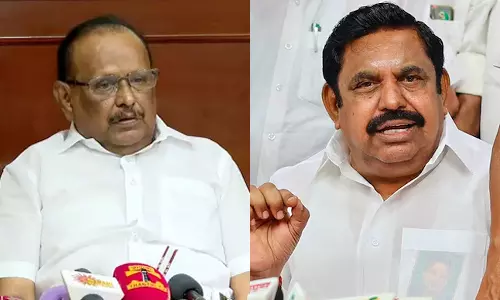 விவசாயிகள் முதுகில் குத்திய பழனிசாமியின் யோக்கியதையை நாடறியும்! - அமைச்சர் ரகுபதி