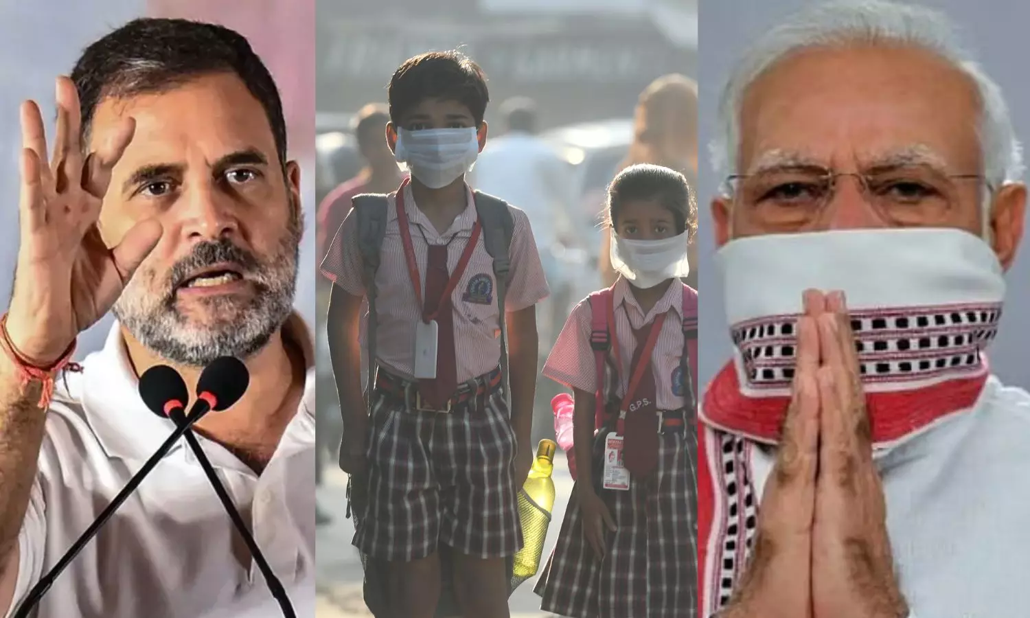 காற்று மாசினால் குழந்தைகள் மூச்சுத் திணறுகின்றனர்.. ஏன் பொறுப்பில்லாமல் இருக்கிறீர்கள்? - ராகுல்