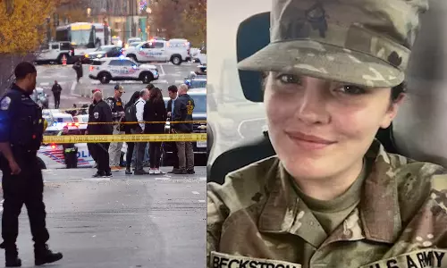 அமெரிக்க வெள்ளை மாளிகை அருகே துப்பாக்கி சூடு- பெண் பாதுகாப்பு படை வீரர் உயிரிழப்பு