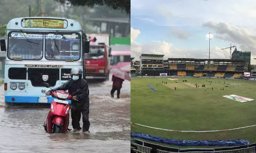 டிட்வா புயல் எதிரொலி: பேரிடர் முகாமாக மாறும் இலங்கை கிரிக்கெட் மைதானம்