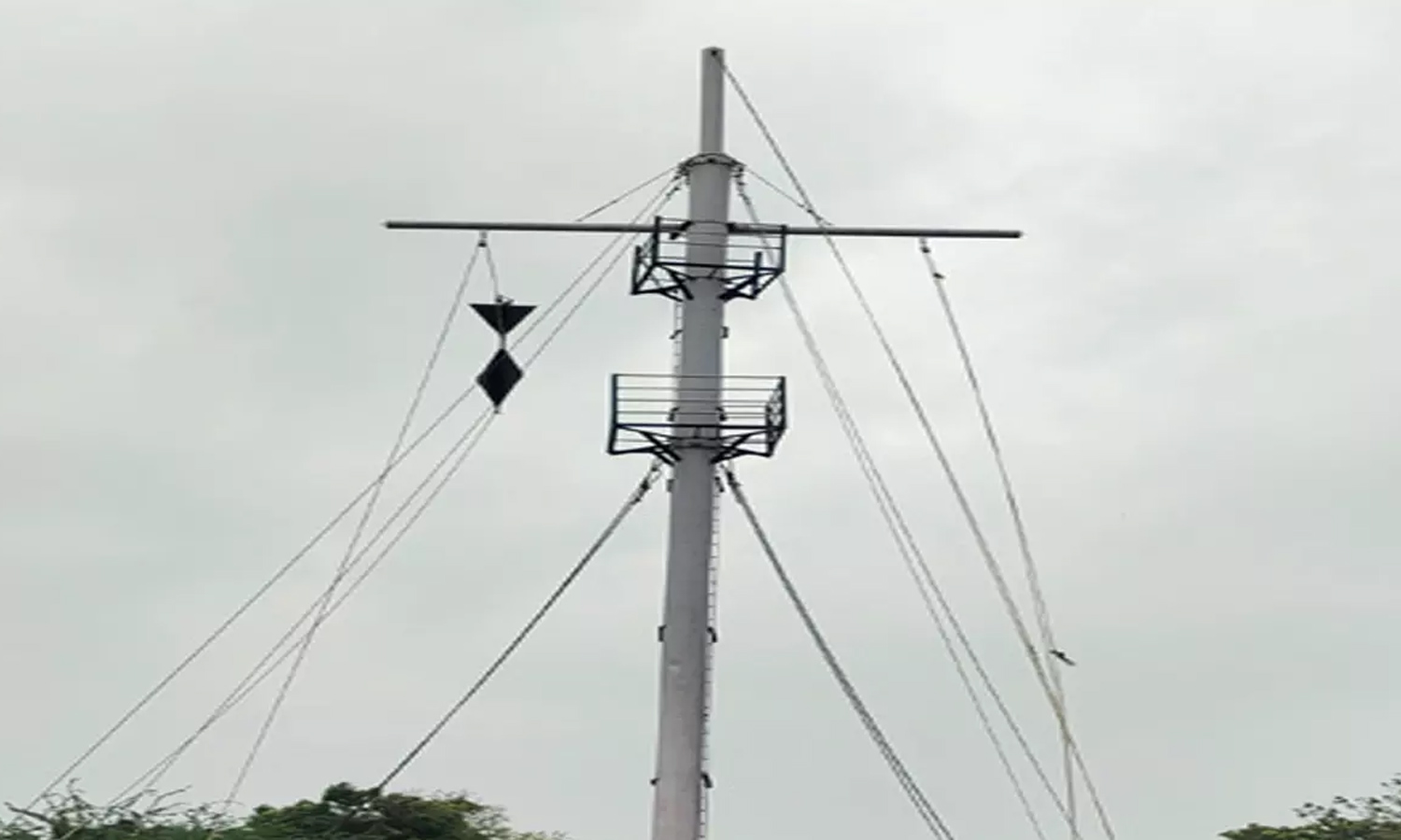 நாகை, காரைக்கால் துறைமுகங்களில் 5-ம் எண் புயல் எச்சரிக்கை கூண்டு ஏற்றம்