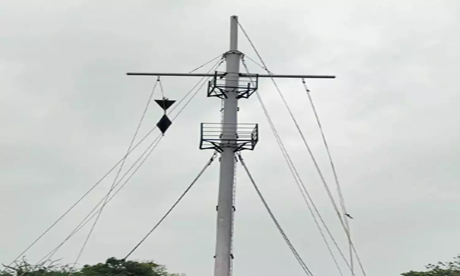 நாகை, காரைக்கால் துறைமுகங்களில் 5-ம் எண் புயல் எச்சரிக்கை கூண்டு ஏற்றம்