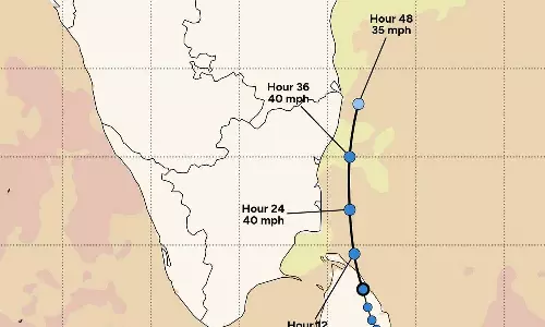 டிட்வா புயல் இன்று மாலை ஆழ்ந்த காற்றழுத்த தாழ்வு மண்டலமாக வலுவிழக்கும்