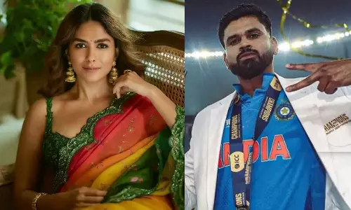 மிருணாள் தாகூரை காதலிக்கும் ஷ்ரேயாஸ் - இணையத்தில் தீயாய் பரவும் தகவல்