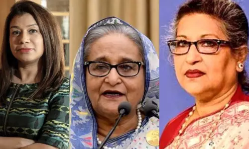 ஹசீனாவுக்கு 5.. சகோதரிக்கு 7.. மருமகளுக்கு 2 ஆண்டு சிறை - வளைத்து வளைத்து தண்டனை விதித்த வங்கதேச நீதிமன்றம்