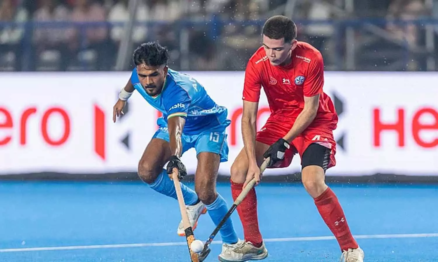 ஜூனியர் உலக கோப்பை ஹாக்கி: கால்இறுதி ஆர்வத்தில் இந்தியா- சுவிட்சர்லாந்துடன் இன்று மோதல்