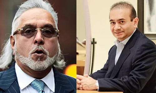 தப்பியோடிய பொருளாதார குற்றவாளிகள் இந்திய வங்கிகளுக்கு கடன்பட்டுள்ள தொகை  ரூ.58,082 கோடி - மத்திய அரசு