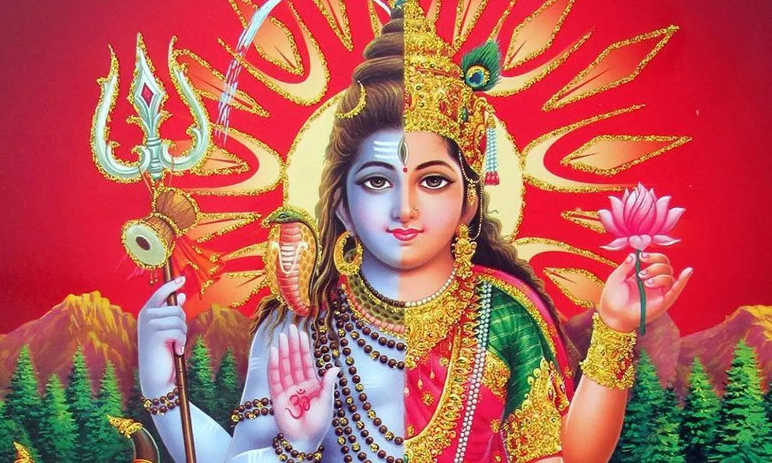 பார்வதிக்கு இடப்பாகம் தந்த சிவன் பார்வதிக்கு இடப்பாகம் தந்த சிவன்