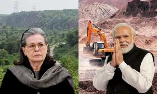 ஆரவல்லி மலைத்தொடருக்கு மரண தண்டனை விதித்த மோடி அரசு.. சுரங்க மாஃபியாவுக்கு சிவப்பு கம்பளம் - சோனியா காந்தி