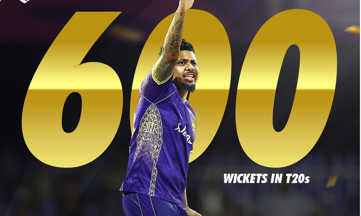 டி20 கிரிக்கெட்டில் சுனில் நரைன் மற்றொரு சாதனை