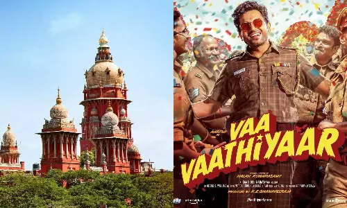 வா வாத்தியார் படத்தை வெளியிட சென்னை உயர்நீதிமன்றம் இடைக்கால தடை