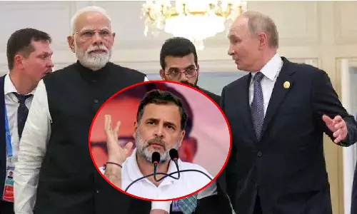 இந்தியா வரும் ரஷிய அதிபர் புதின் - மத்திய அரசை விமர்சித்த ராகுல் காந்தி