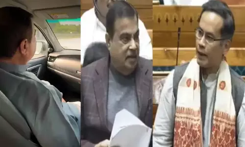 130 கி.மீ வேகத்தில் காரில் பறந்த கட்கரி.. வைரல் வீடியோவை குறிப்பிட்டு காங்கிரஸ் எம்.பி மக்களவையில் கேள்வி