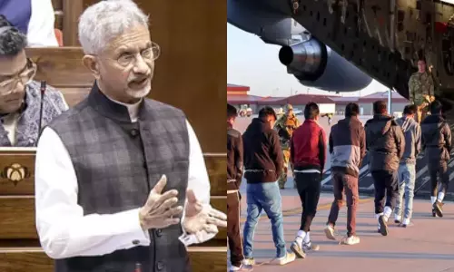 அமெரிக்காவிலிருந்து 18,822 இந்தியர்கள் நாடு கடத்தல் - மாநிலங்களவையில் ஜெய்சங்கர் தகவல்