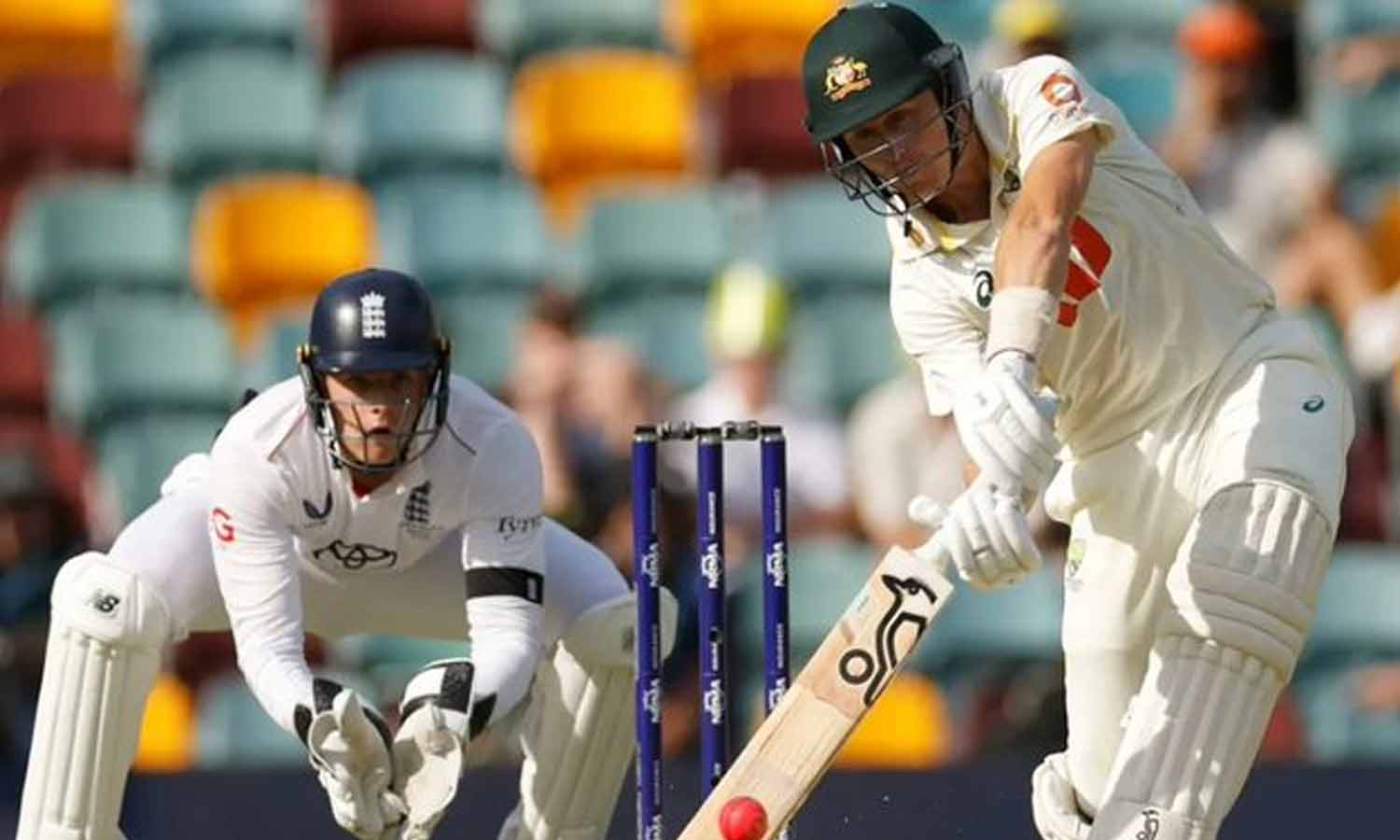 பகல் இரவு டெஸ்டில் முதல் வீரராக சாதனை படைத்த மார்னஸ் லபுஷேன்