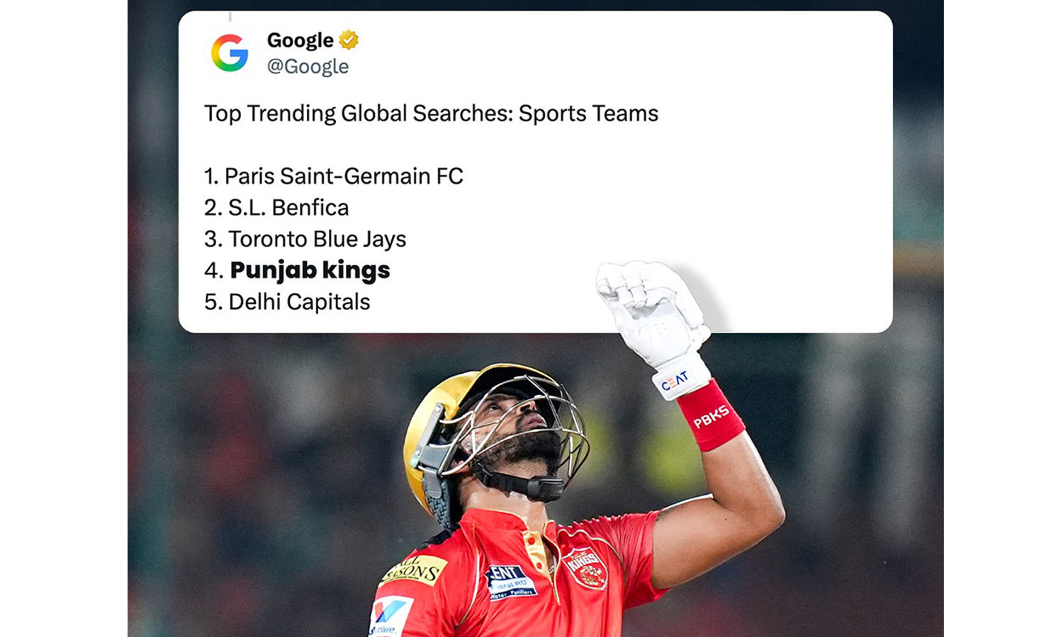 2025-ல் கூகுளில் அதிகம் தேடப்பட்ட ஐபிஎல் அணி எது தெரியுமா?