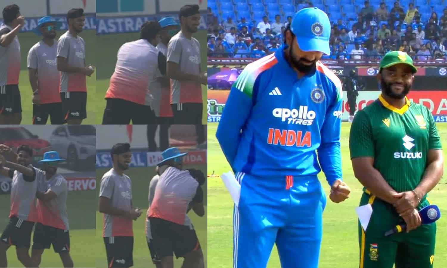 வீடியோ: 20 போட்டிகளுக்கு பிறகு டாஸ் வென்ற இந்தியா- துள்ளிக்குதித்து கொண்டாடிய இந்திய வீரர்கள்