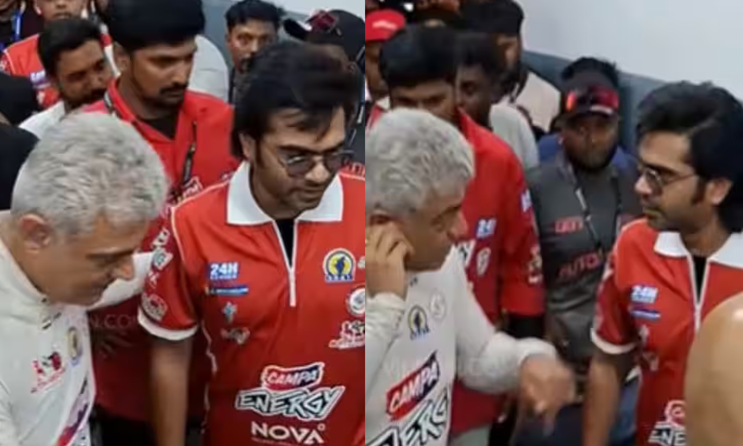 The OG Fan Boy Moment..! மலேசிய ரேஸ் களத்தில் அஜித்தை சந்தித்த சிம்பு