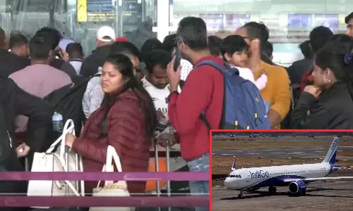 VIDEOS: இண்டிகோ விமான சேவை ரத்து... பயணிகள் அவதி