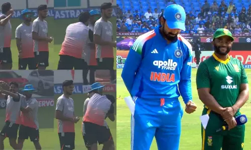 வீடியோ: 20 போட்டிகளுக்கு பிறகு டாஸ் வென்ற இந்தியா- துள்ளிக்குதித்து கொண்டாடிய இந்திய வீரர்கள்