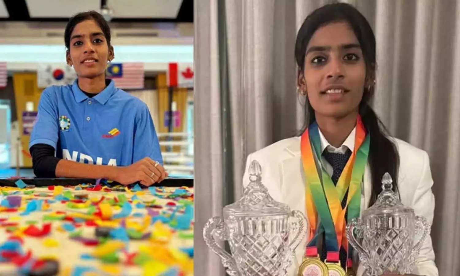 கேரம் உலக கோப்பையில் 3 பதக்கங்களை வென்றார் முன்னாள் சாம்பியன் காசிமா! கேரம் உலக கோப்பையில் 3 பதக்கங்களை வென்றார் முன்னாள் சாம்பியன் காசிமா!